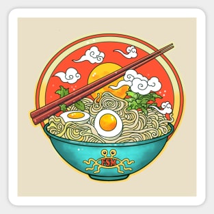 Pastafarian ramen noodles Sticker